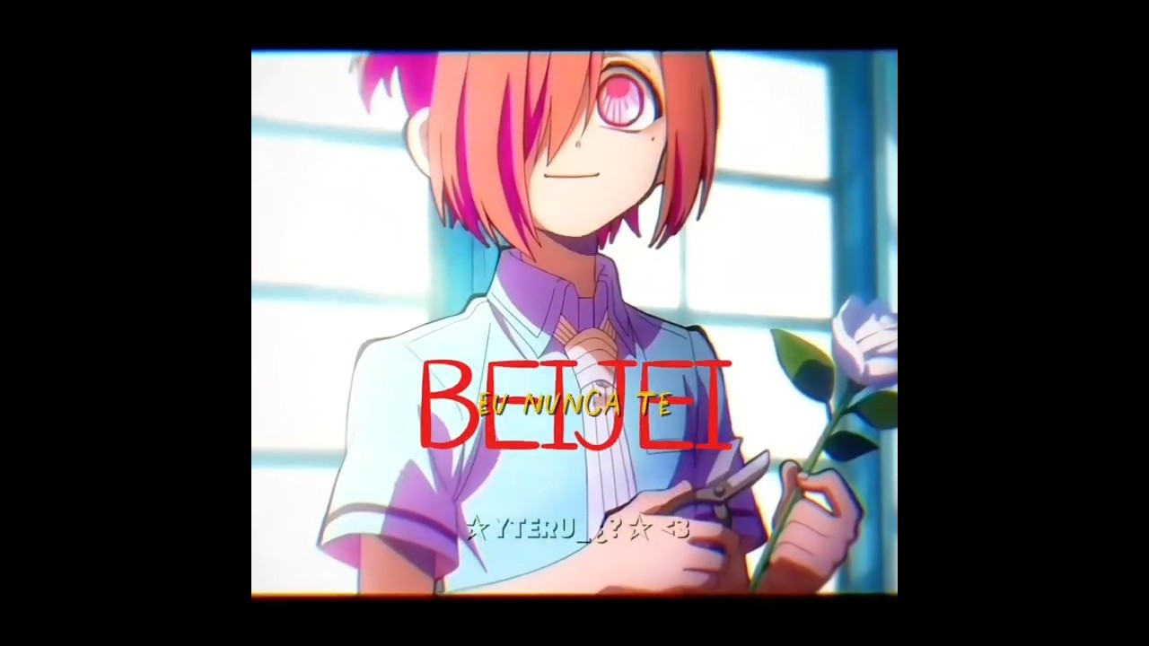 (Eu nunca te beijei..) AAAA COMO TÔ AMANDO ESSA MÚSICA VEYY 😭😭💝💖💞 #tbhk #naofloppa #hanakokun #jshk