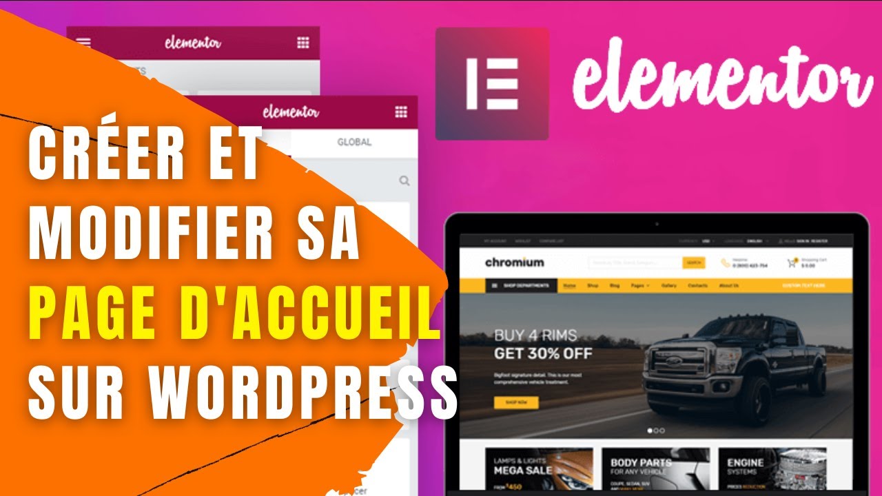 Comment Créer et Modifier sa Page d’Accueil WordPress facilement (Tuto débutants)