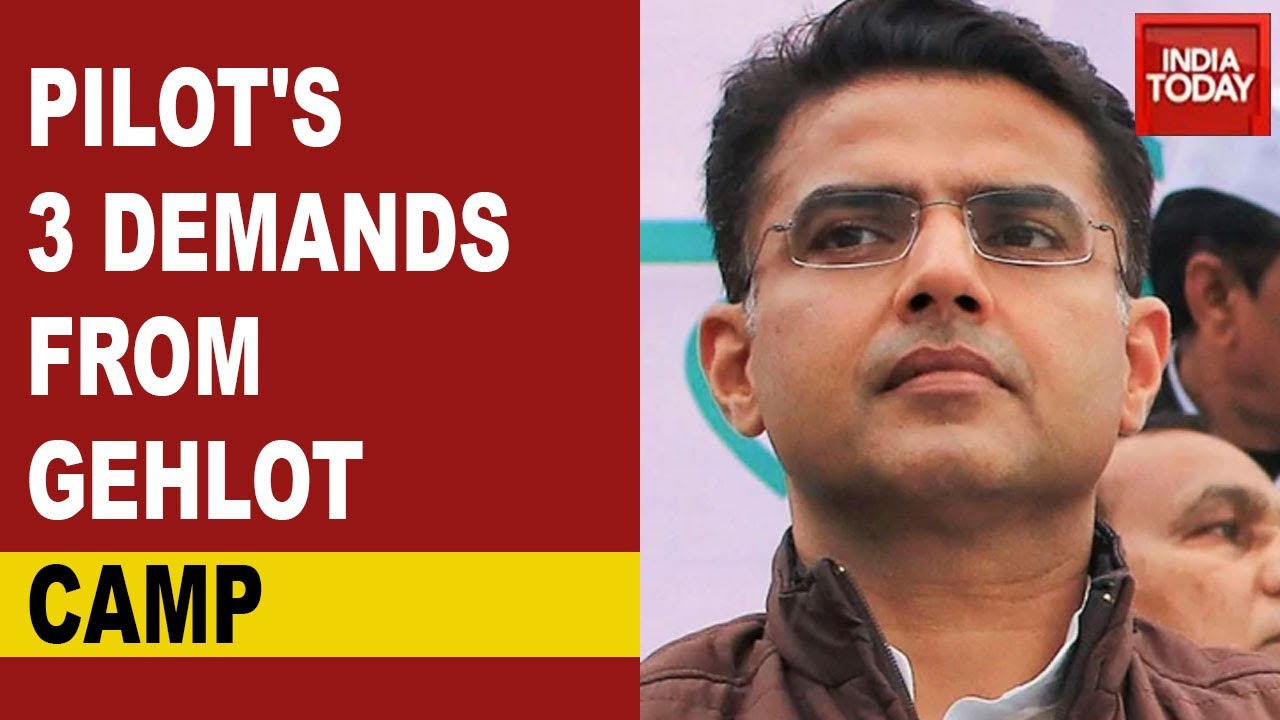 Rajasthan Crisis: Inside Details Of Sachin Pilot's 3 Demands From Ashok Gehlot Camp