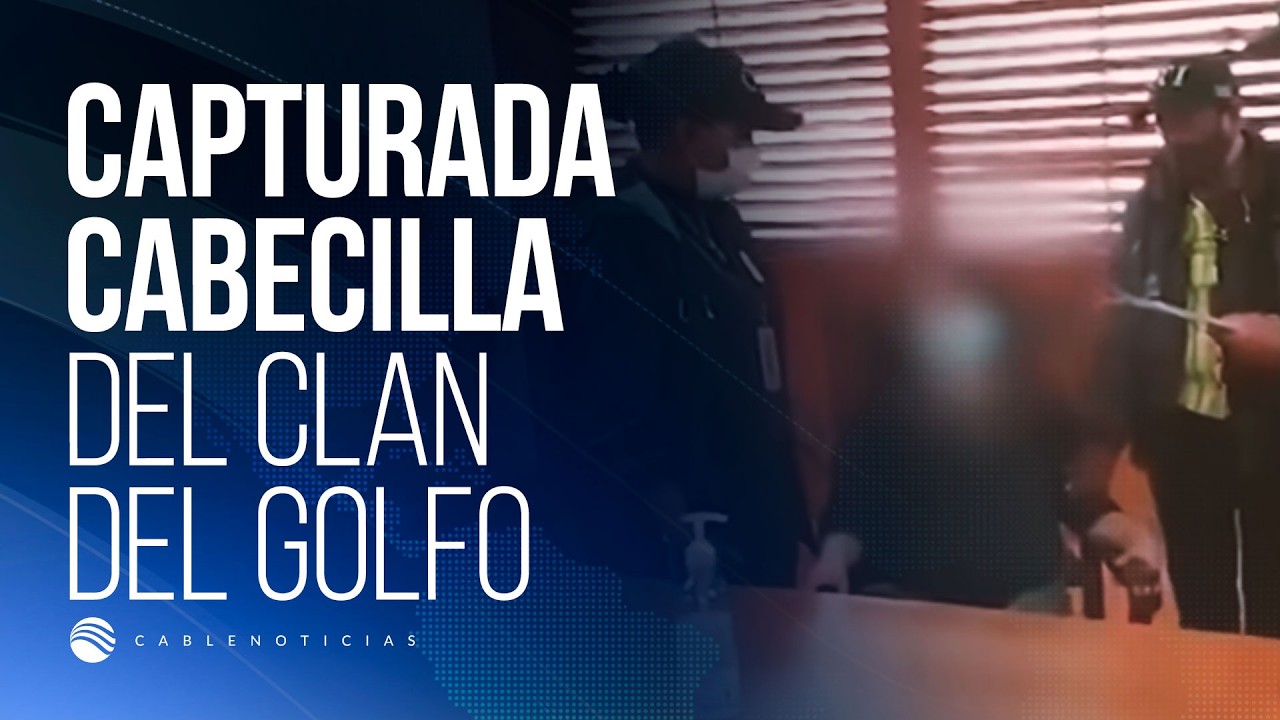 Capturan en Monteria a 'Johana', cabecilla logística del Clan del Golfo en el norte del país