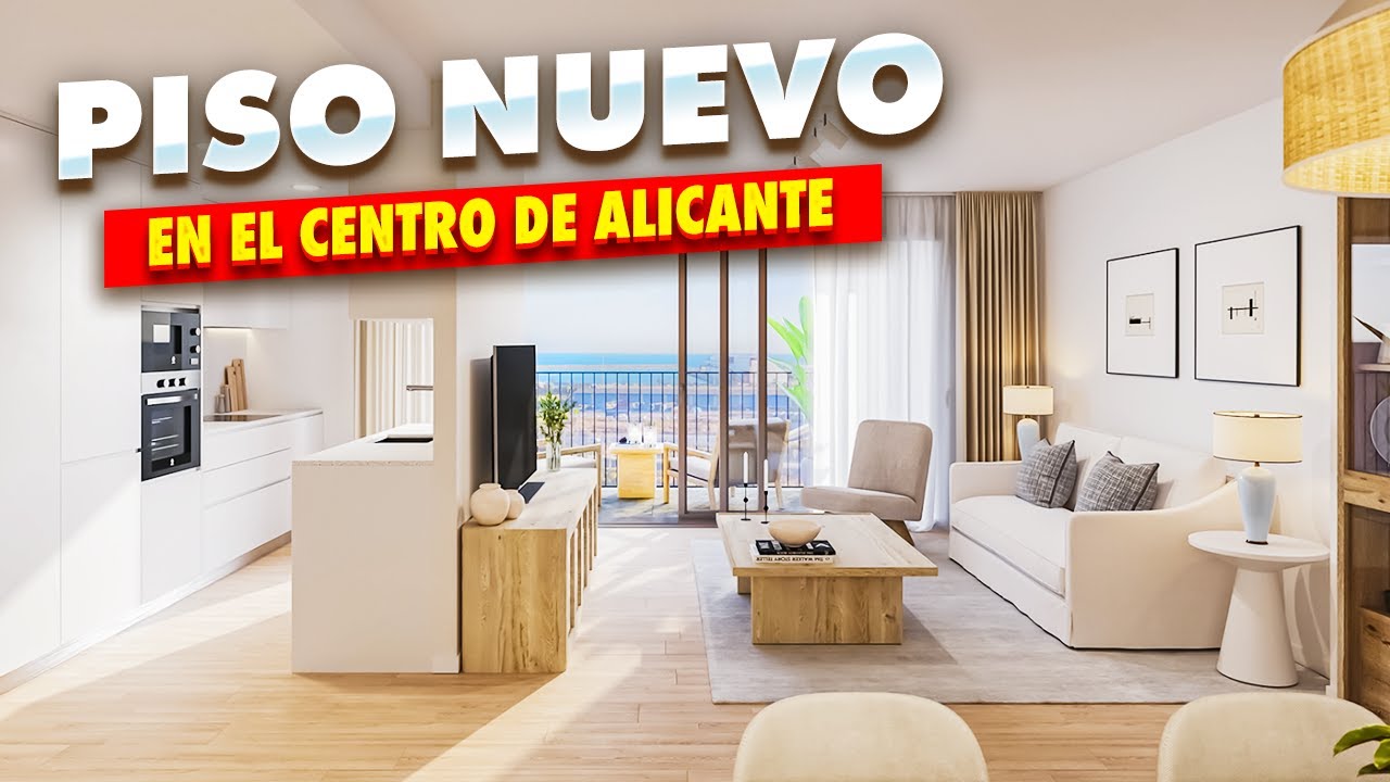 Piso nuevo en el centro de Alicante. Inversión Inmobiliaria en Alicante | Inmobiliaria Alegria