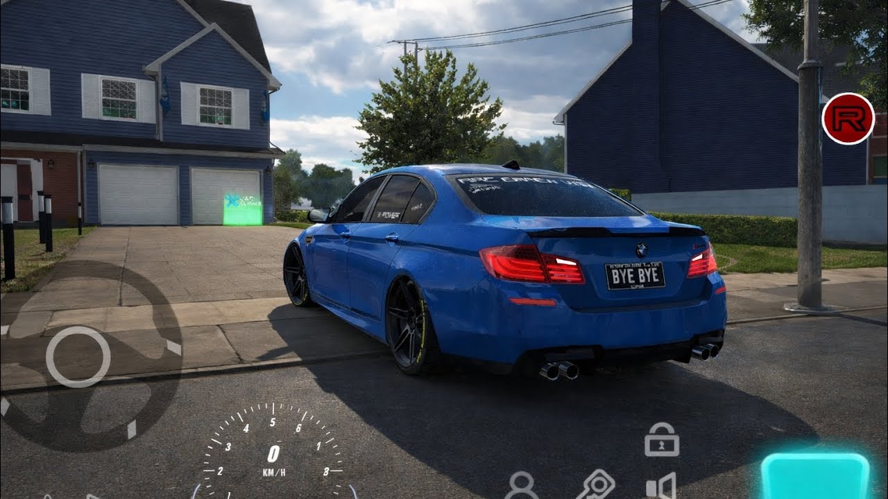 Bmw m5 f10 drive, realistic, max graphics. Car parking multiplayer1