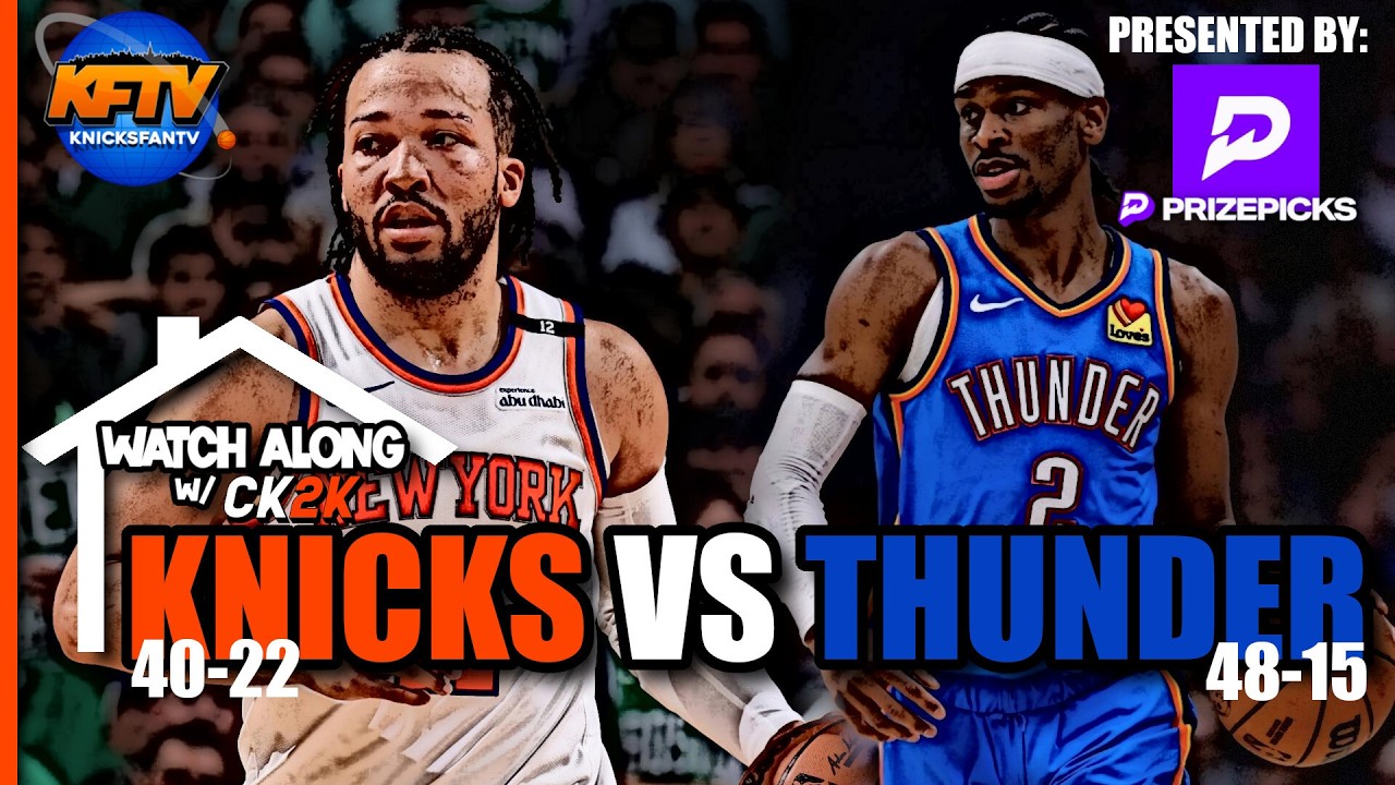 Knicks vs Nuggets Play-By-Play Show - Live Watch Along - Knicks Fan TV