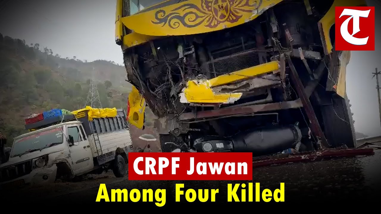 Four Dead, Including CRPF Jawan, in Jammu-Srinagar NH Accident