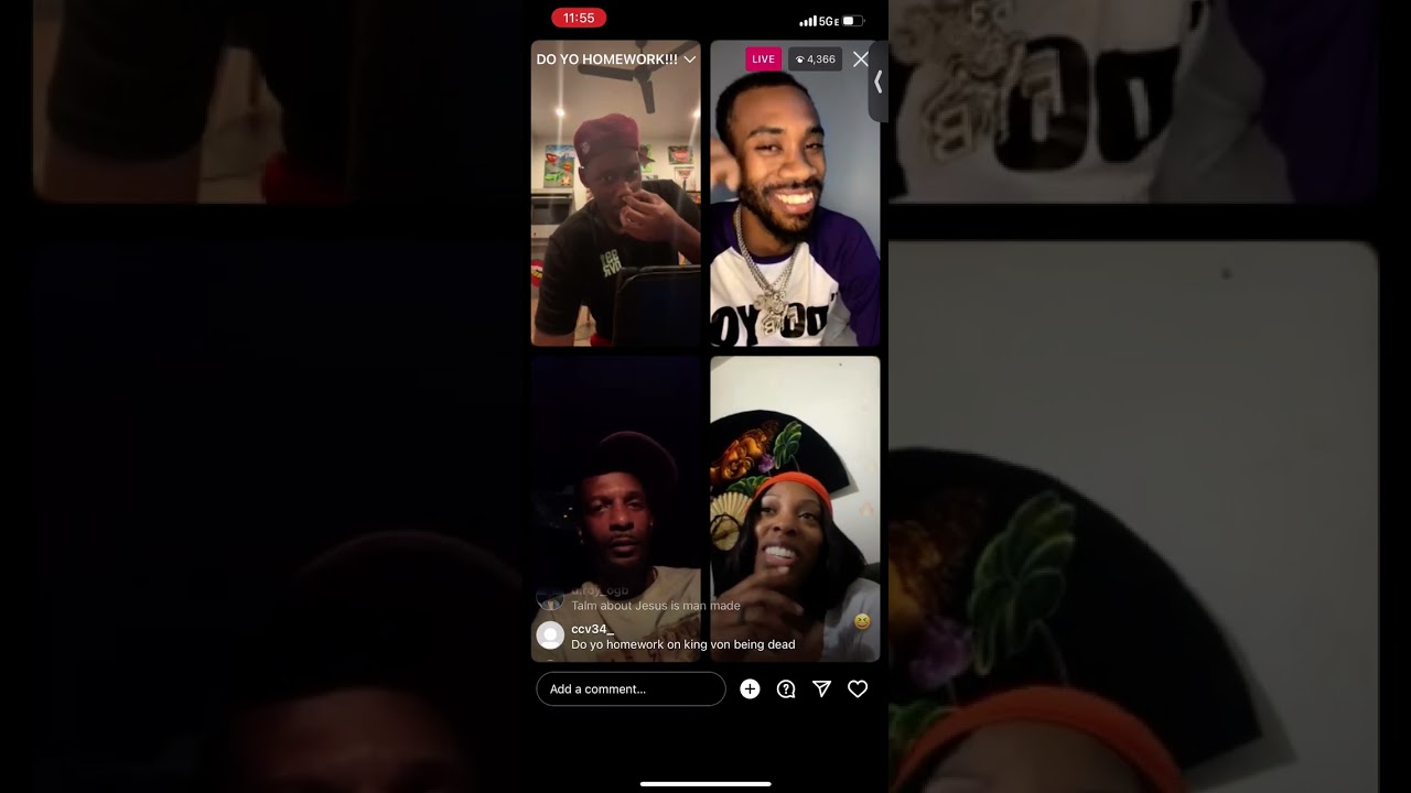 Charleston White , Sean Cotton & FYB J Mane on IG Live With a Psychic