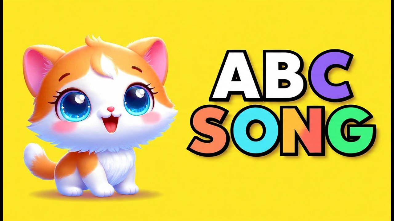 ABC Song A–Z with Lulu 🐱 | Learn Alphabet & Phonics | ABC Song Kids Nursery Rhymes