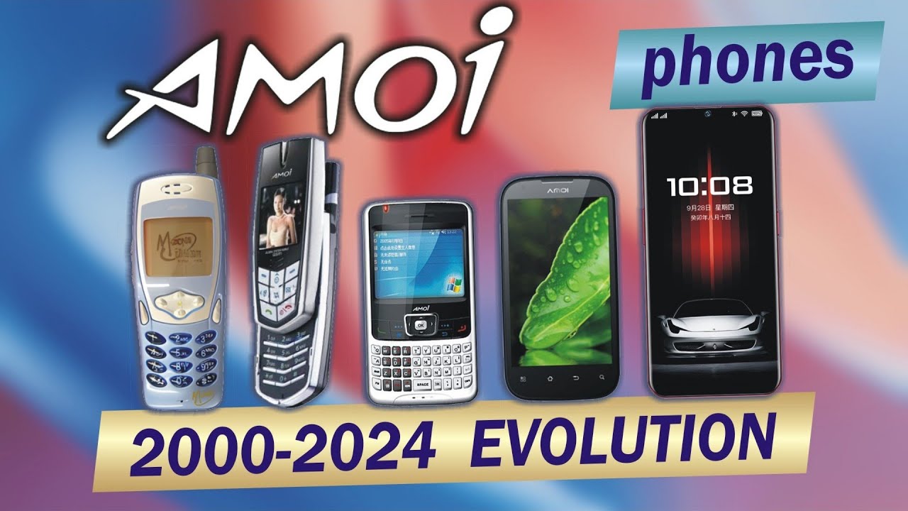 Amoi phones evolution 2000-2024 | 265 models