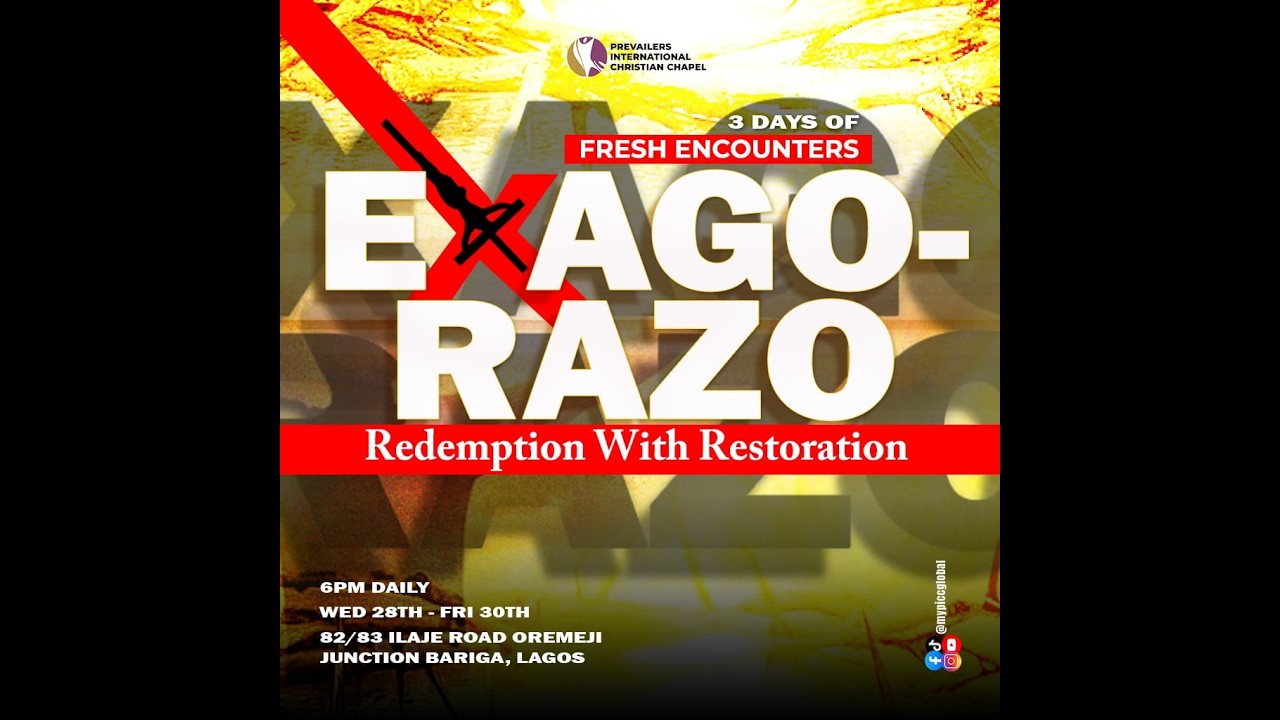 EXAGORAZO || REDEMPTION WITH RESTORATION