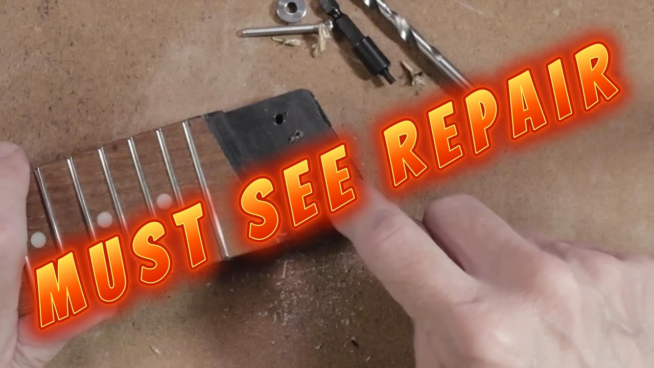 Fixing the IYV ISMR-200: Replacing Short Wood Screws with Threaded Inserts (works on all b/o necks!)