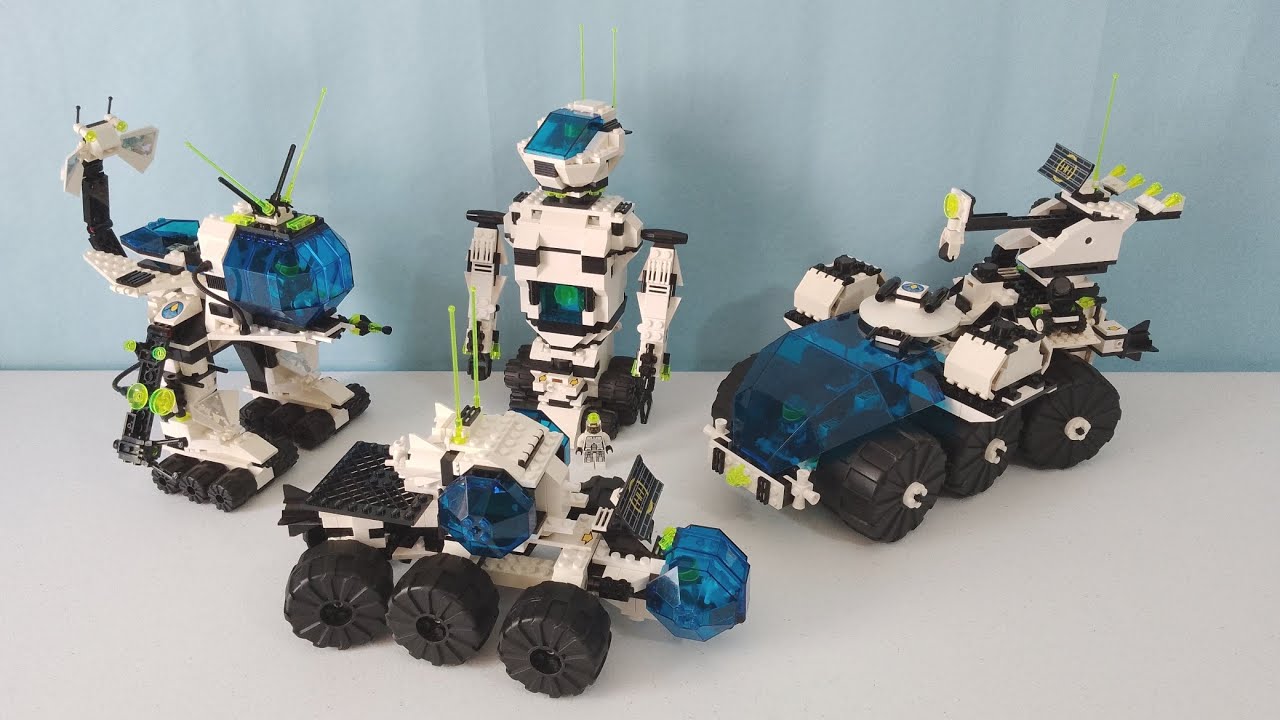 Lego Space favorite sets in exploriens mode MOC