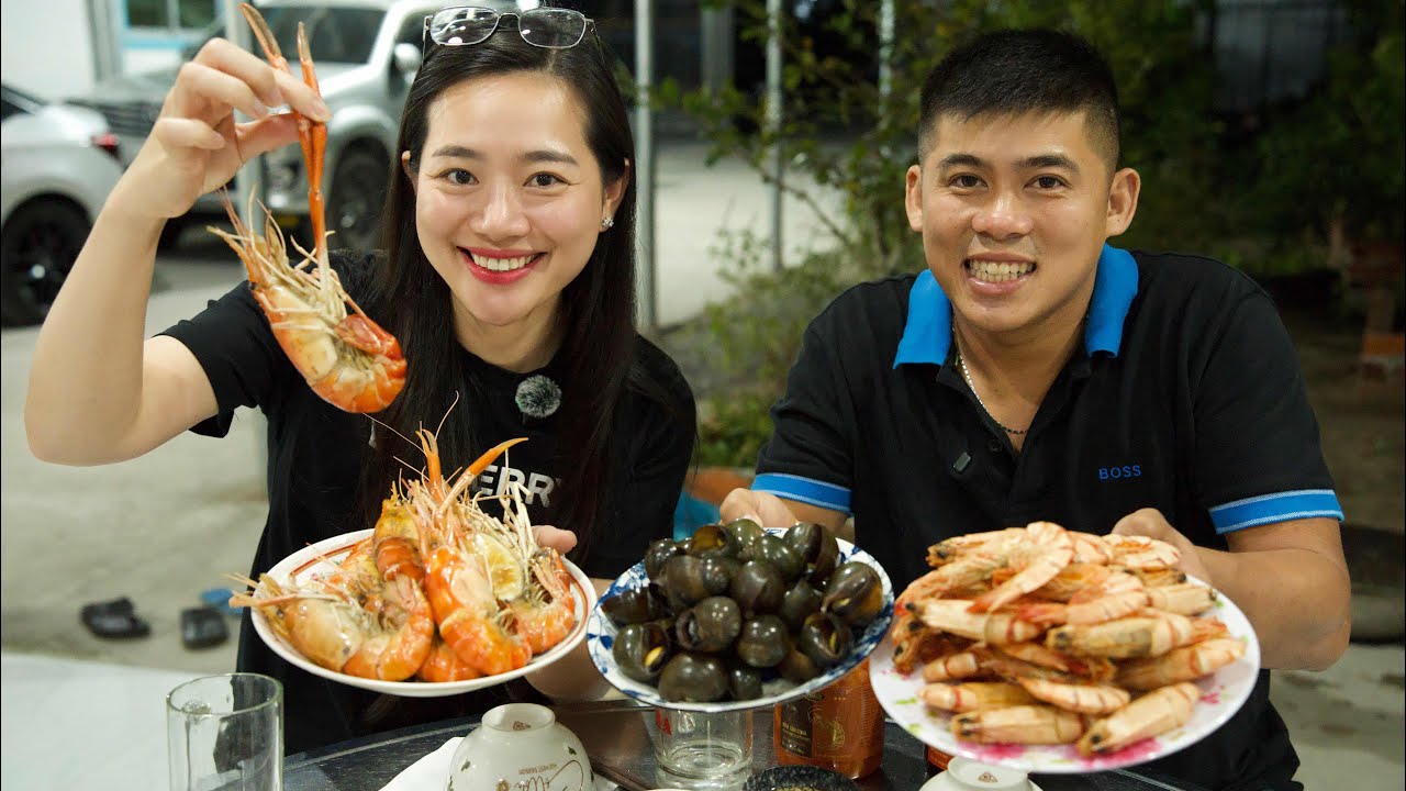 Về Trà Vinh nhà Anh Tuấn Người Miền Tây ở Texas ăn toàn đặc sản tươi ngon | ÁNH KUA