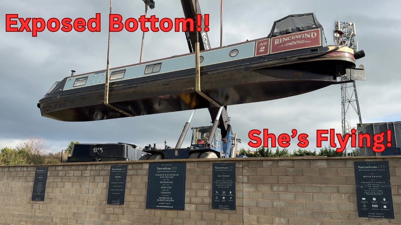 Major boat maintenance for my NARROWBOAT home Ep 9