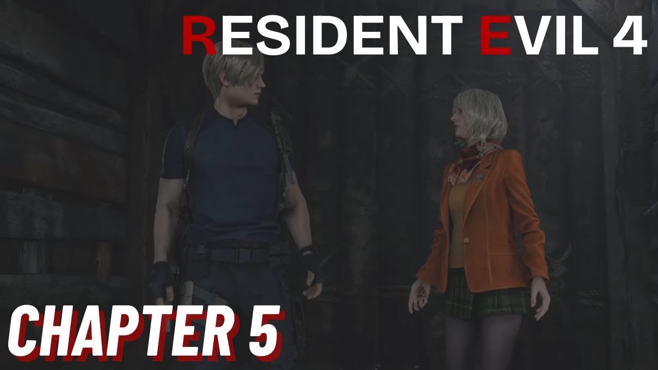 RESIDENT EVIL 4 Chapter 5: It's Over... We ESCAPED the Village! (Full Walkthrough)