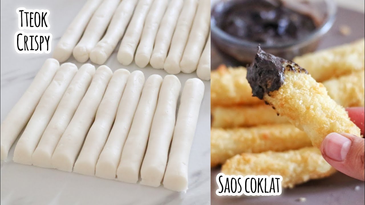 Membuat Tteok crispy | Tepung beras lembut , Gampang bikinnya