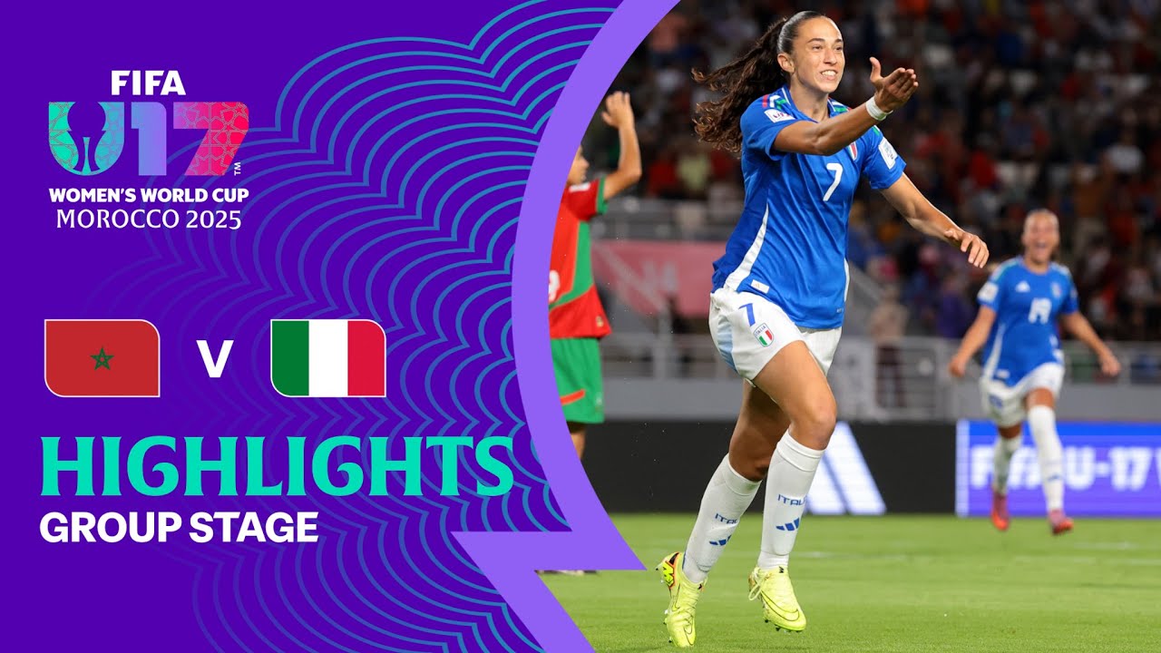 Morocco vs Italy Highlights | FIFA U-17 Women's World Cup Morocco 2025&trade;