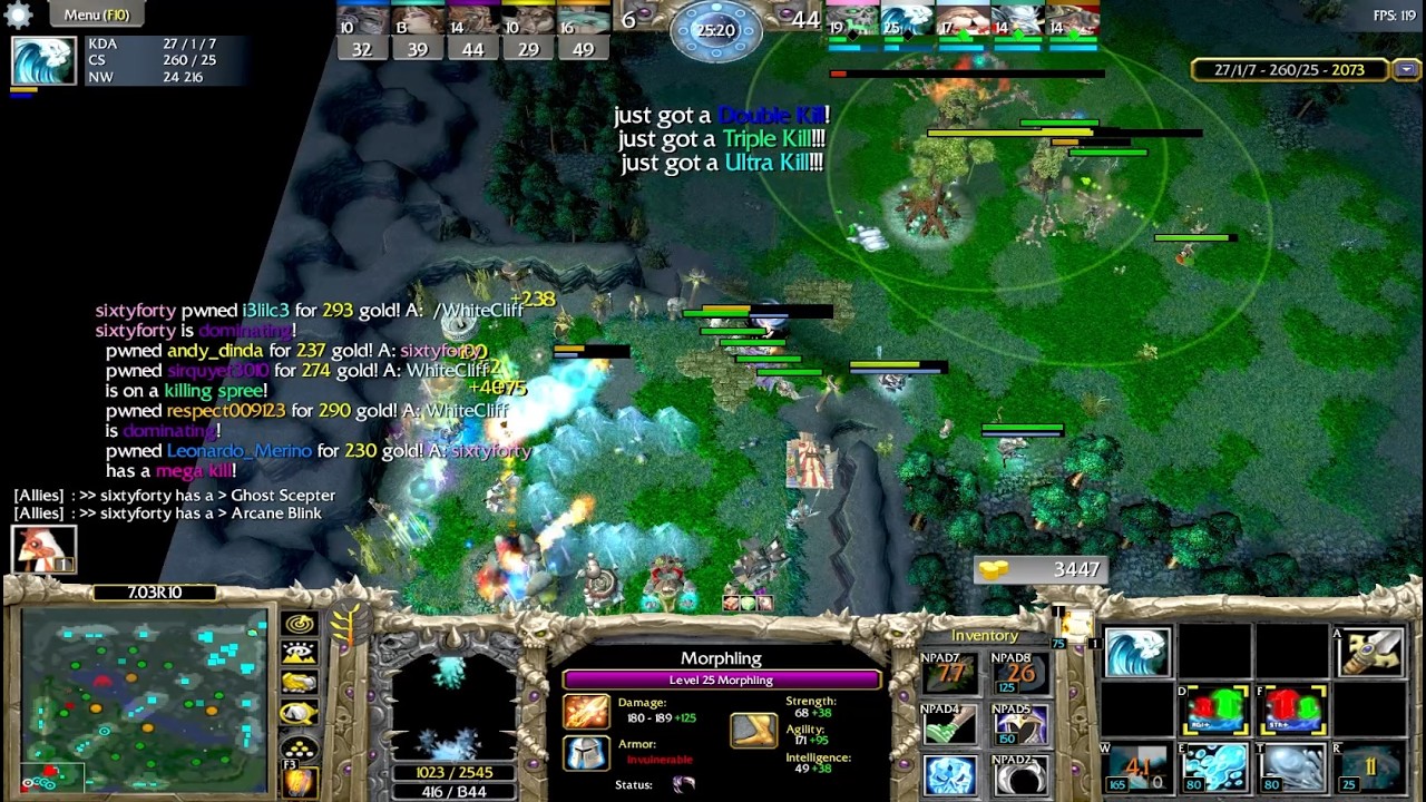 DOTA 1 Morphling Beyond GODLIKE #31 + ULTRA KILL