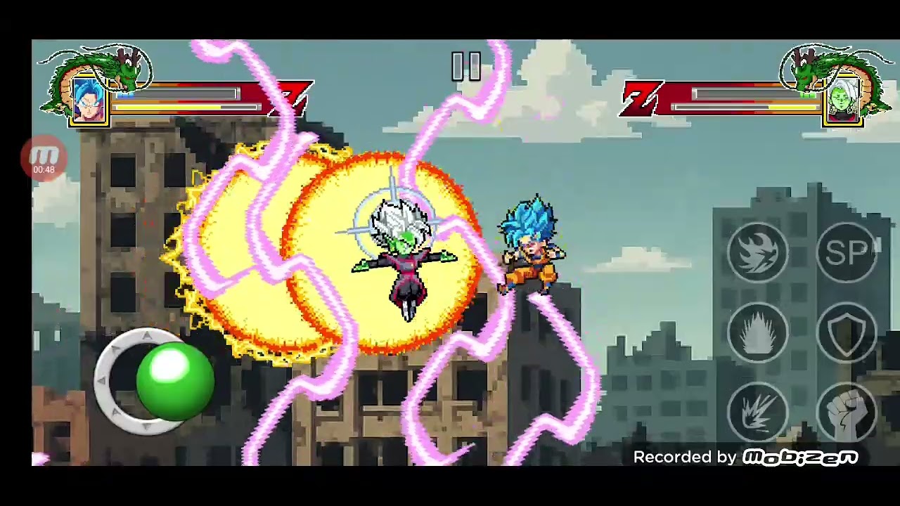 Goku SJJBLUE VS ZAMASU 