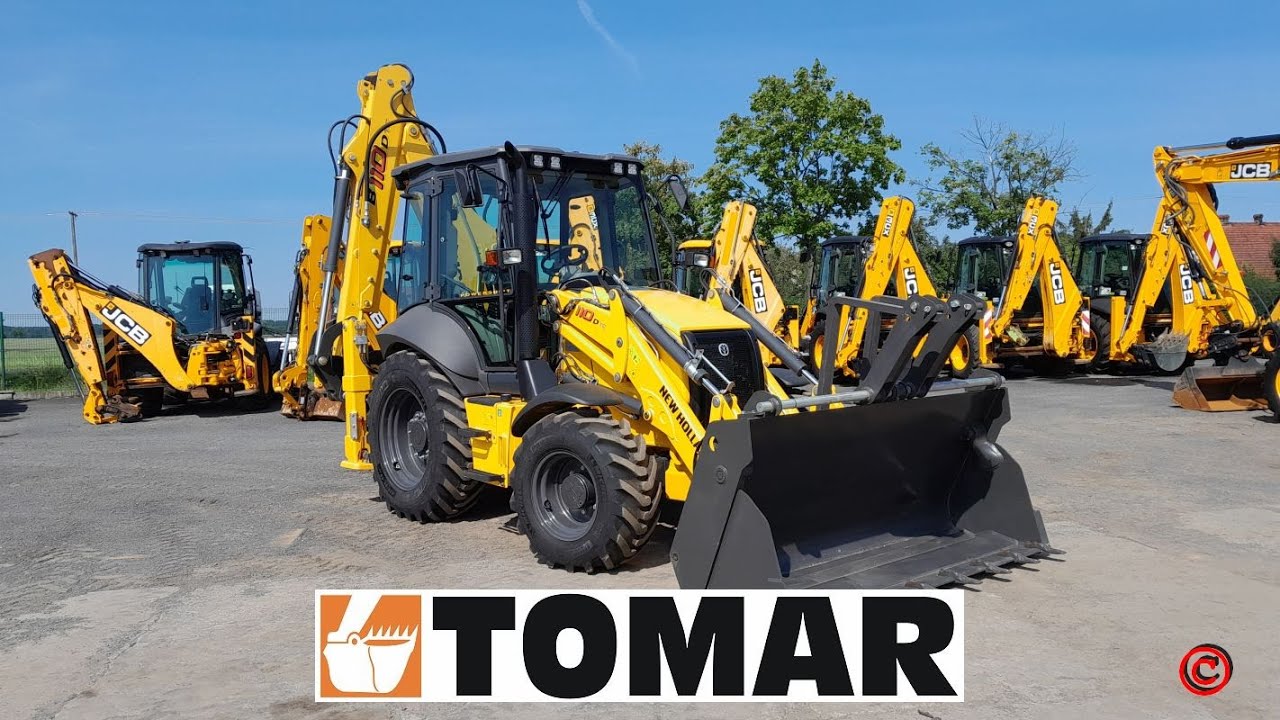 NEW HOLLAND B110D 2023R backhoe loader koparko ładowarka