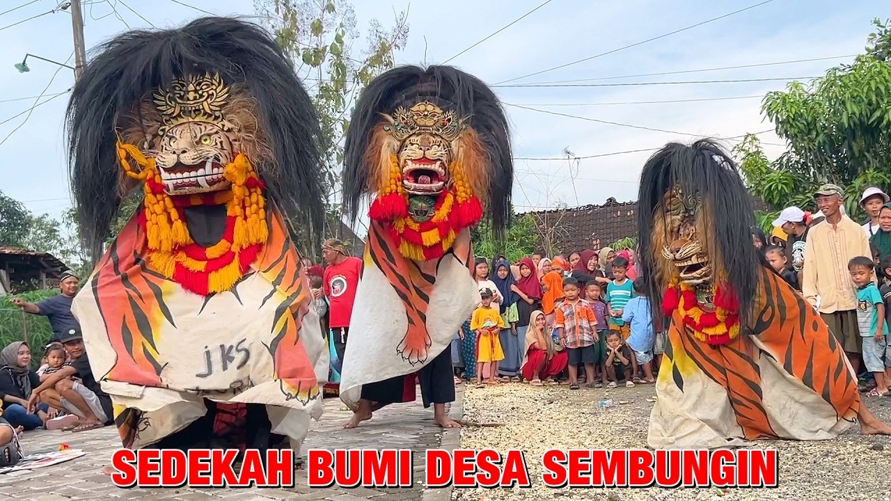 RAMPAK BARONGAN BLORA TERBARU Sedekah Bumi Sembungin - Seni Barong Jati Kumoro Seto