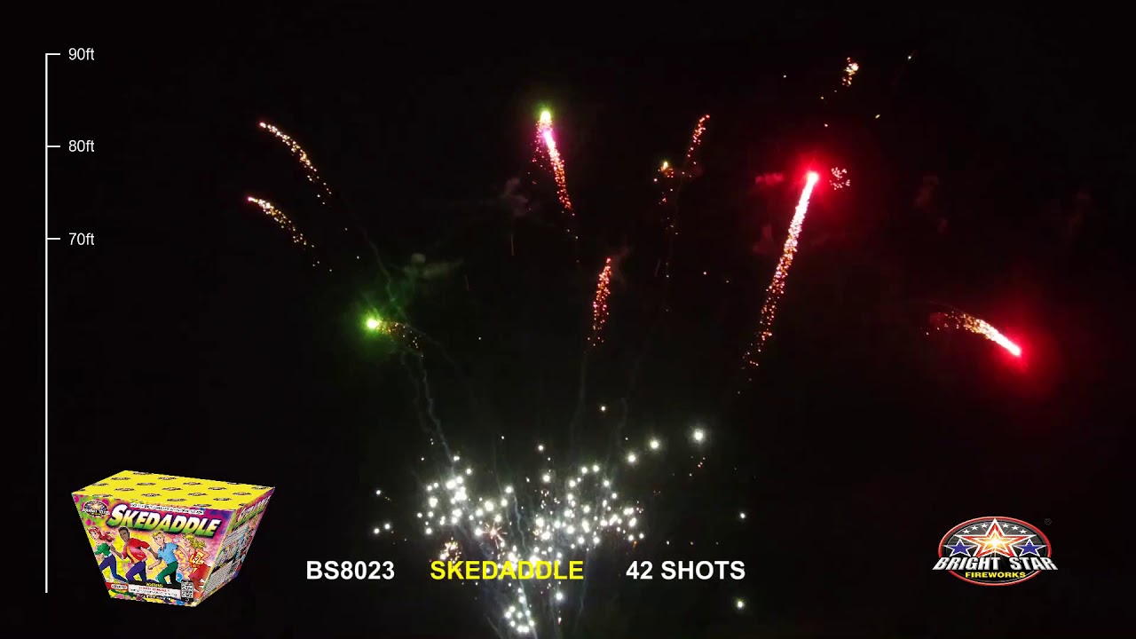 1.4G FIREWORKS: 42S SKEDADDLE BS8023