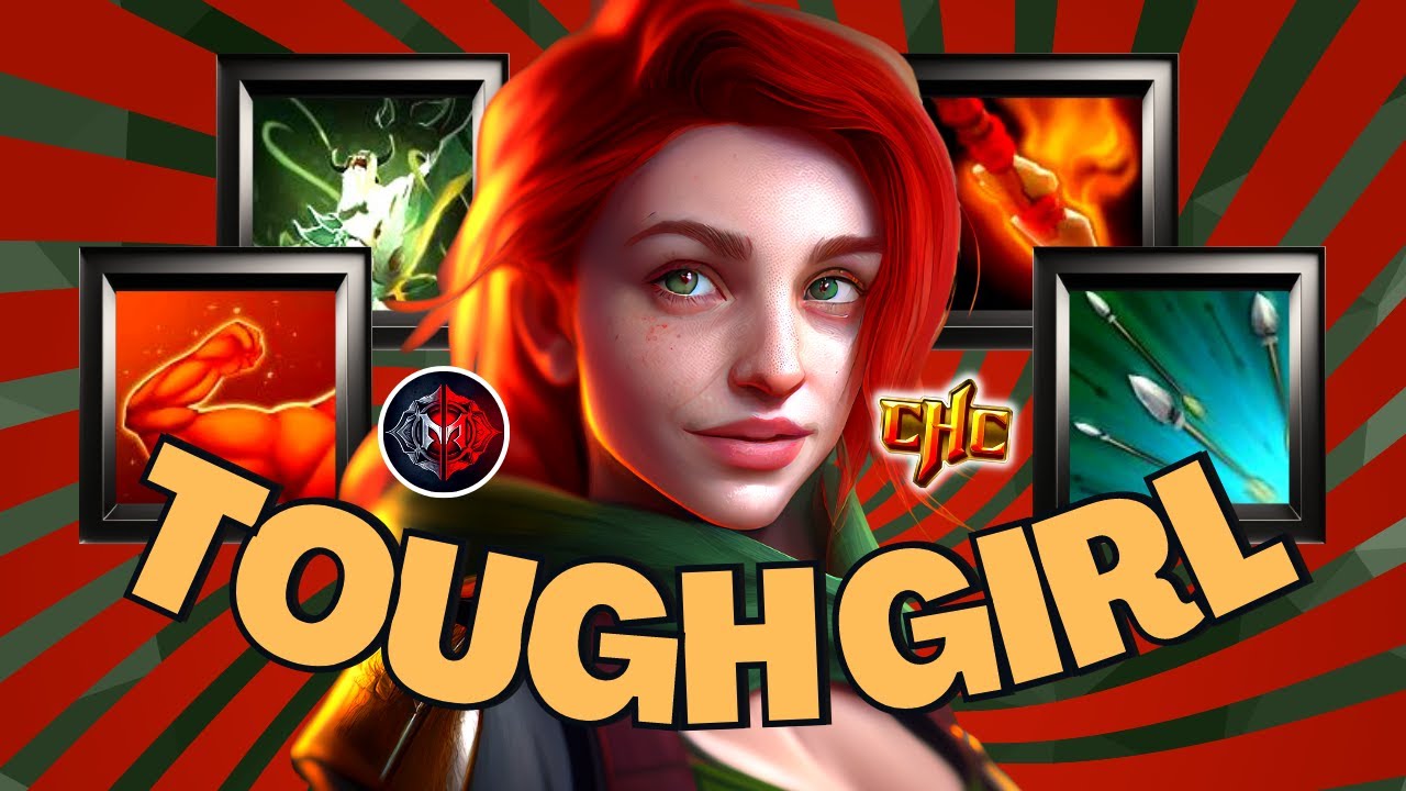 TOUGH GIRL WINDRANGER | CUSTOM HERO CLASH DOTA 2