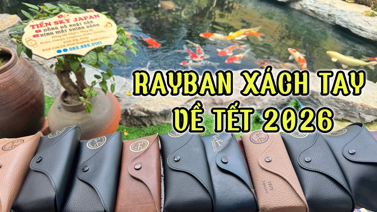 13/2|🔥BÁO GIÁ Rayban Xách Tay Về Việt Nam- Italy, USA Đủ Cả, Toàn Hàng VIP