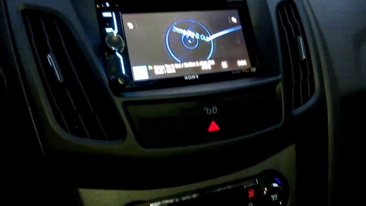 Sony XAV 601BT on Focus MK3 2012