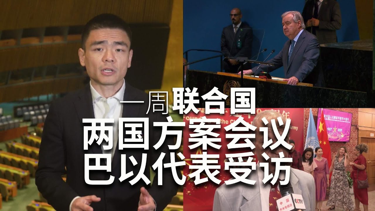 一周联合国：两国方案会议 巴以代表受访
