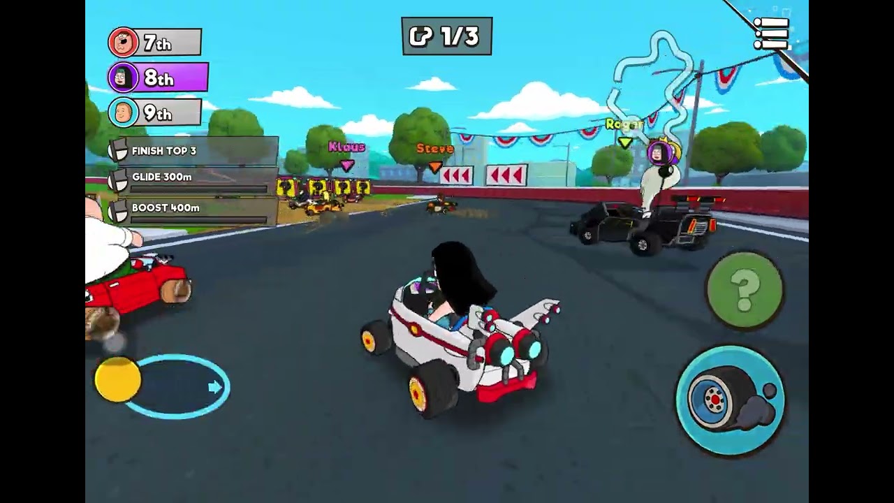 Warped Kart Racer nyobain game balap