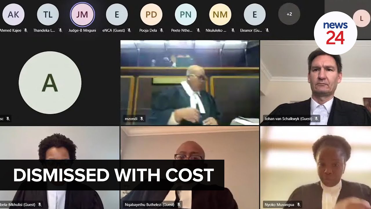 WATCH | Jacob Zuma's urgent bid to stay his arrest is dismissed by the Pietermaritzburg High Court