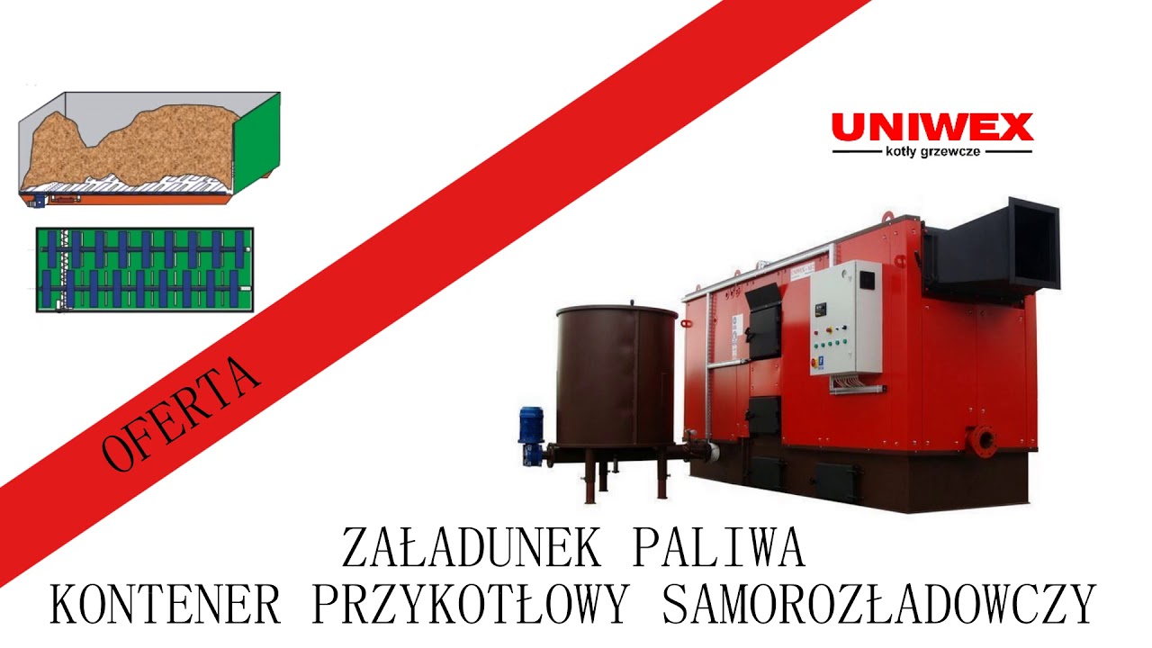 Kotły na biomasę Elbląg Uniwex Kotły Grzewcze