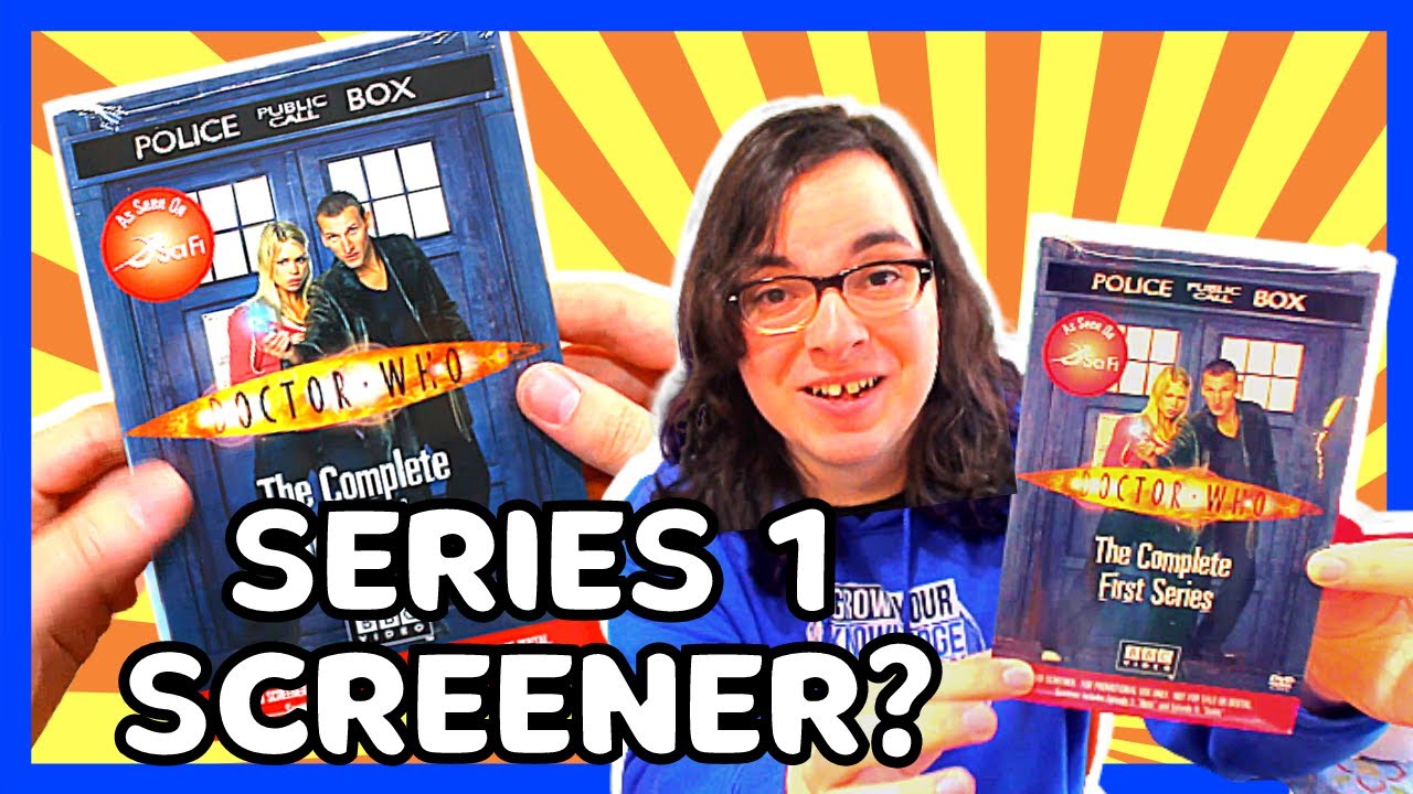 Unboxing the Doctor Who Series 1 Promotional Screener!