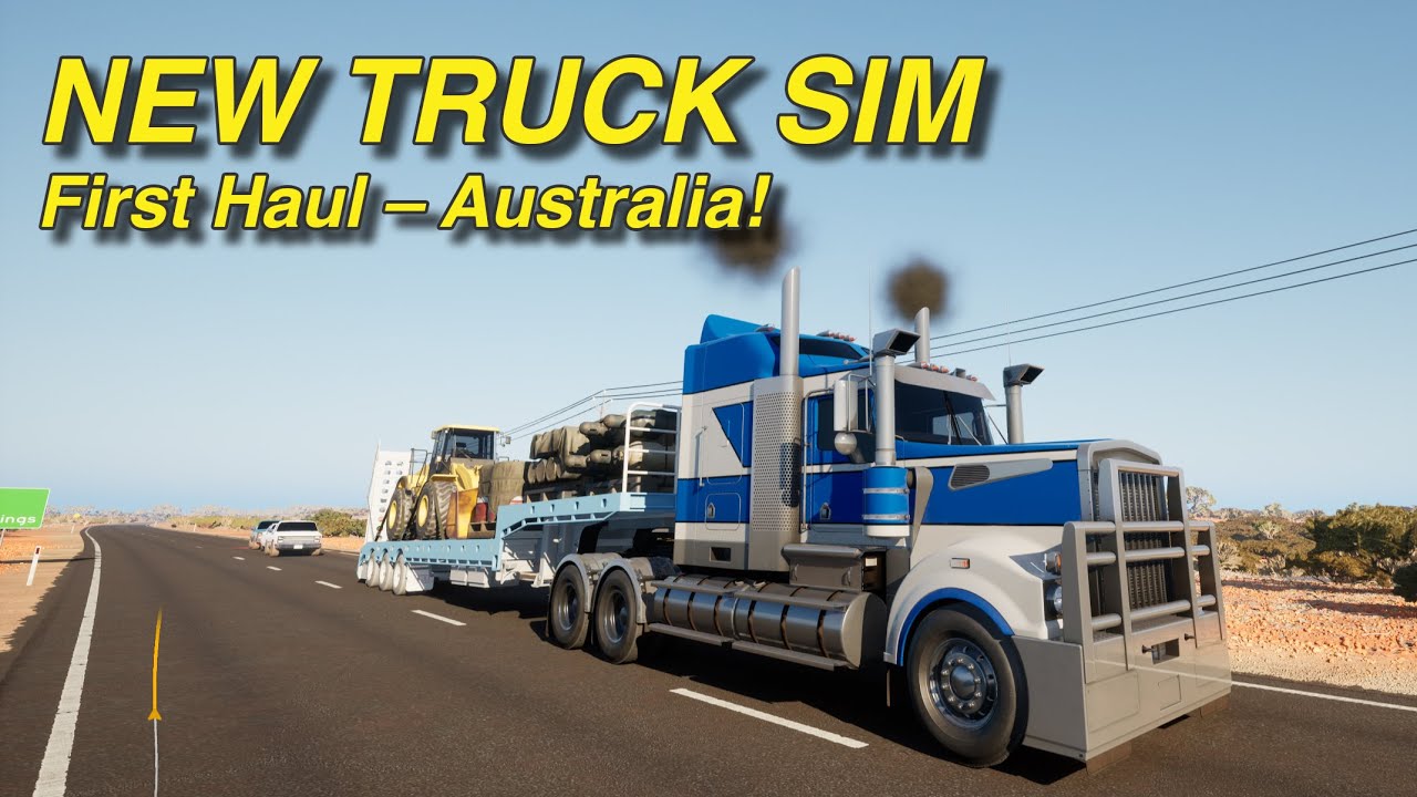 New Truck Simulator Is Here! First Haul in Truck World: Australia | GP-Game