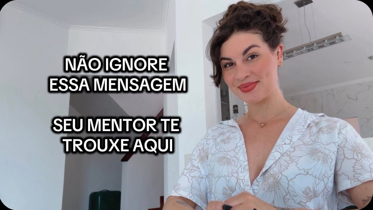 NÃO IGNORE ISSO, existe um motivo para você estar vendo esse vídeo agora