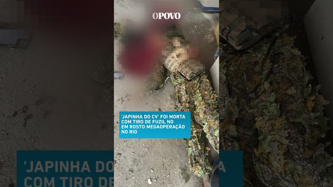 'Japinha do CV' foi morta com tiro de fuzil no rosto em megaopera&ccedil;&atilde;o no Rio