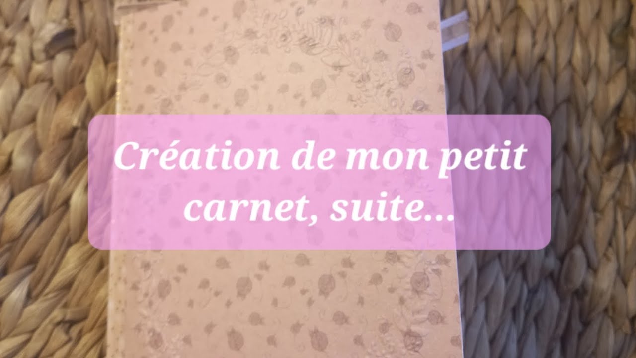Suite de la création de mon petit carnet. #carnet #creativity #scrapbooking #artjournal 