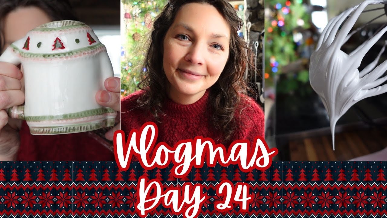 Vlogmas day 24 || A pavlova tree for Christmas + and holiday wishes from me to you