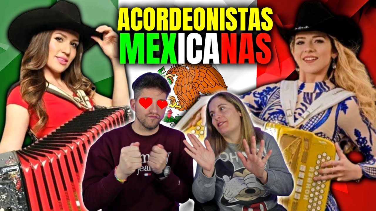 🇪🇸 ESPAÑOLES REACCIONAN a LAS MEJORES ACORDEONISTAS MEXICANAS 😍 **LAS MEJORES DEL MUNDO**