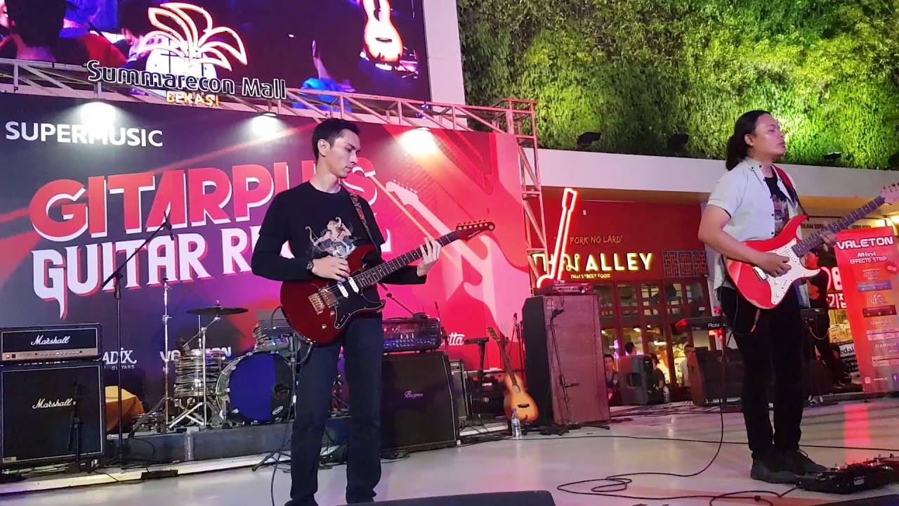 Purple Rain (Prince Cover) ~ Zendhy Kusuma &times; Sylvanus Hardiyanto Live Guitar Plus Gutar Revival