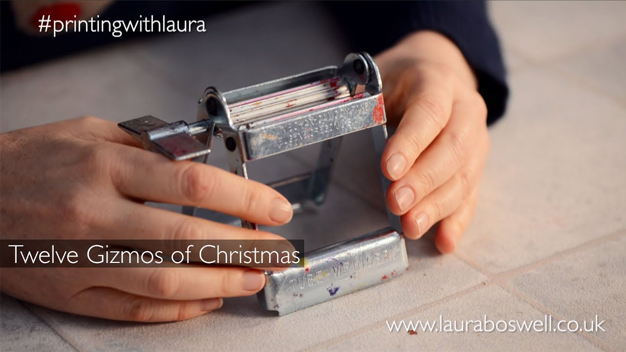 Twelve gizmos of Christmas: Useful equipment for your printmaking studio