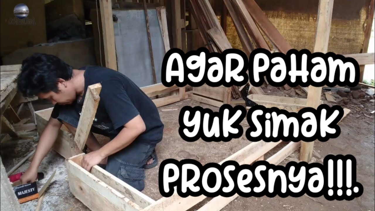 cara membuat rangka sofa bed