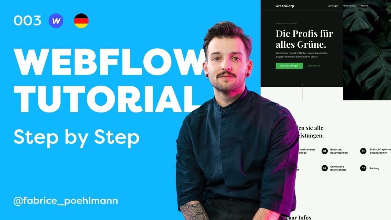 Webflow Einsteiger Tutorial | Deutsch | 003
