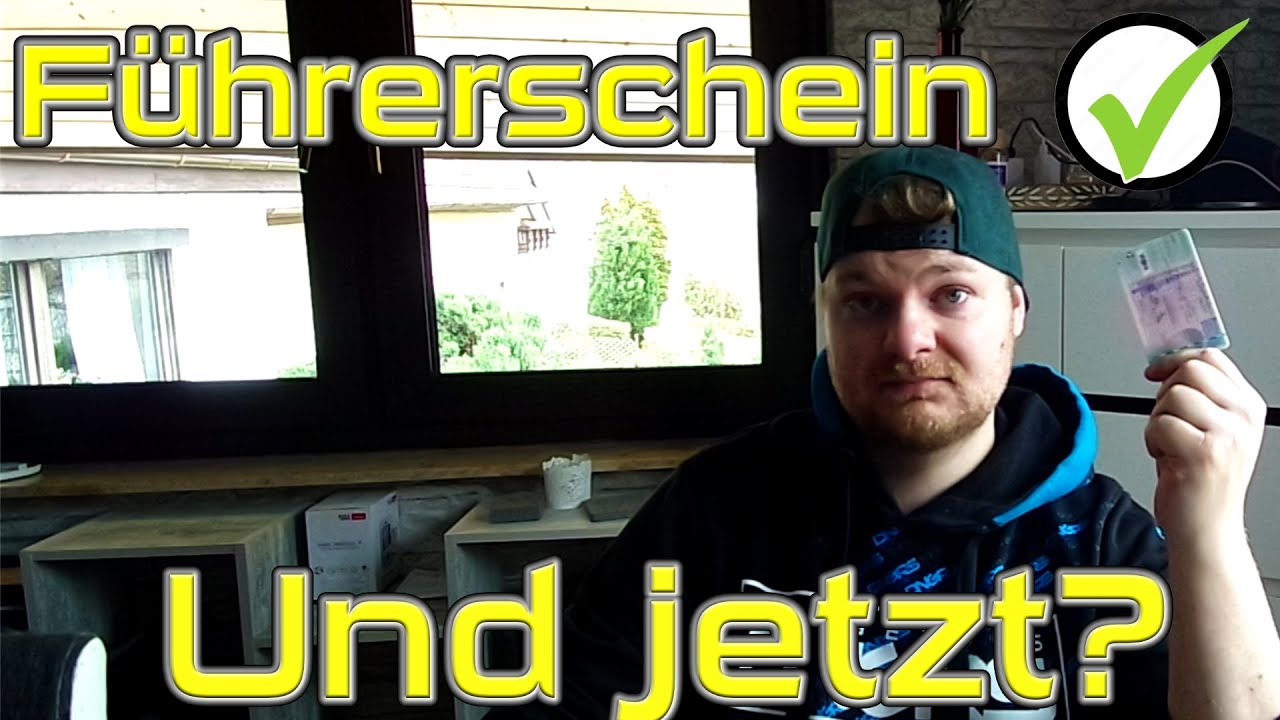 Führerschein bestanden und jetzt?