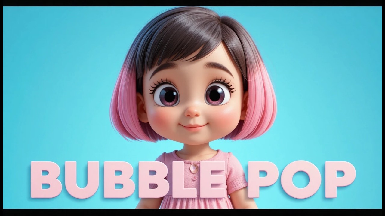 Bubble Bubble Pop Pop 🫧 | Baby Bubble Song | Toddler Nursery Rhyme