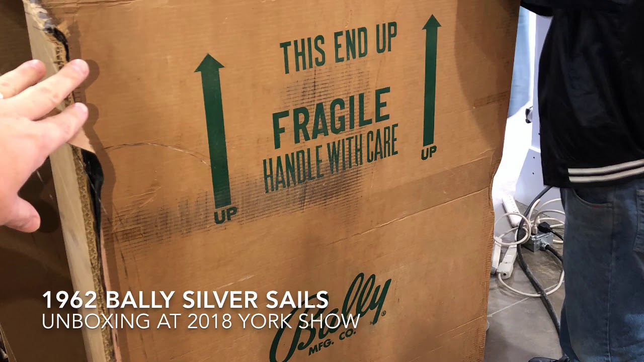 1962 Bally Silver Sails - unboxing