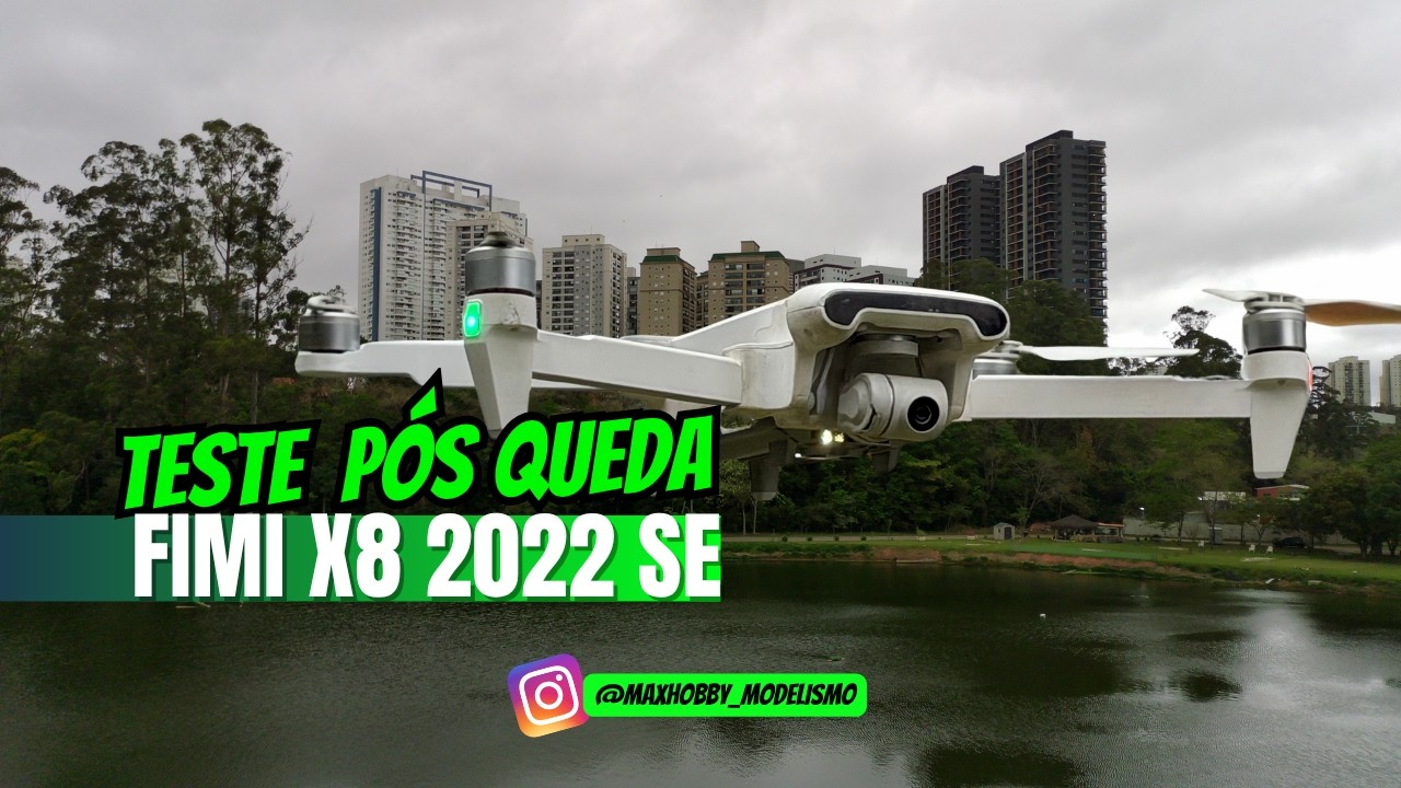Bati meu FIMI X8 2022 SE! Será que sobreviveu à queda?