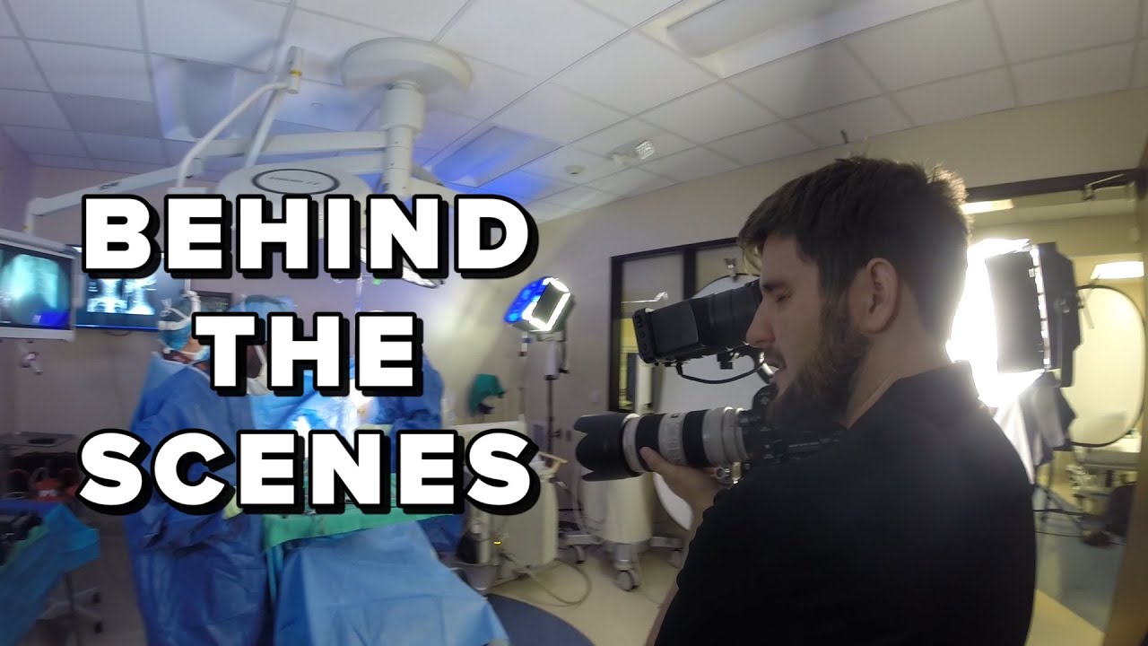 Surgical Suite Video Shoot - Behind the Scenes