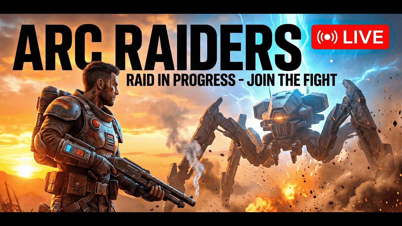 Live 🔴 Let's Play Arc Raiders.