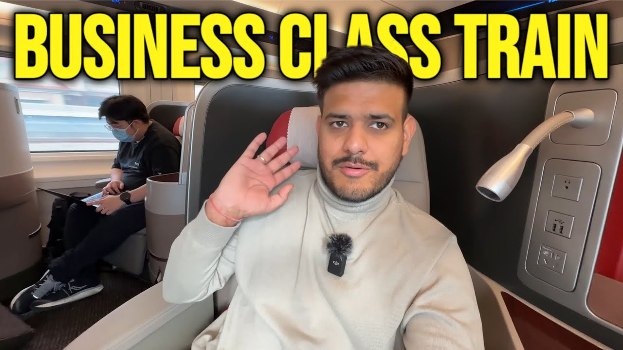 Fastest Business Class Train Of China 🇨🇳  - India To Australia By Road 🇮🇳
