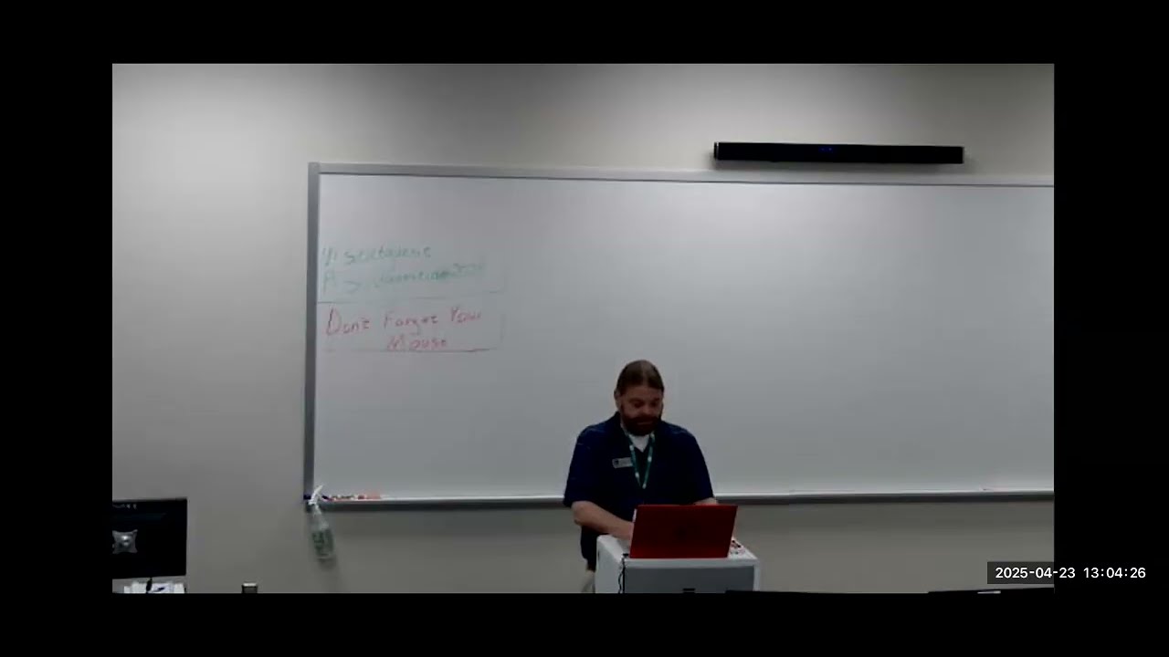 SDEV 248 Spring 2025 Module 6 Lecture 2 Part A